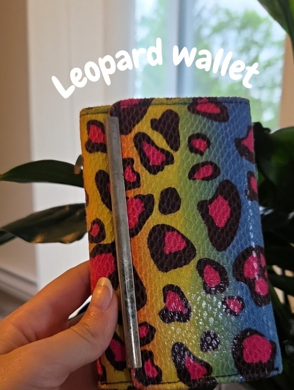 Colorful Leopard Wallet